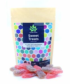 CBD – Cherry Cola Bottle Gummies – Cannabis Cousins – 100mg CBD
