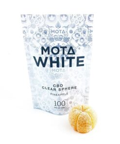 CBD – Mota White – Pineapple Sphere – Mota Edibles – 100mg CBD
