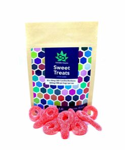 CBD – Strawberry Sour Keys – Cannabis Cousins – 100mg CBD